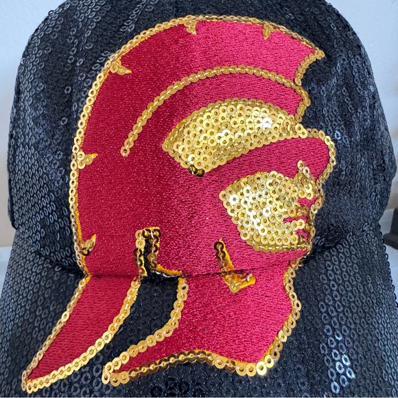 NWOT USC Trojans Sequenced Sparkly Hat Adjustable - Picture 3 of 6